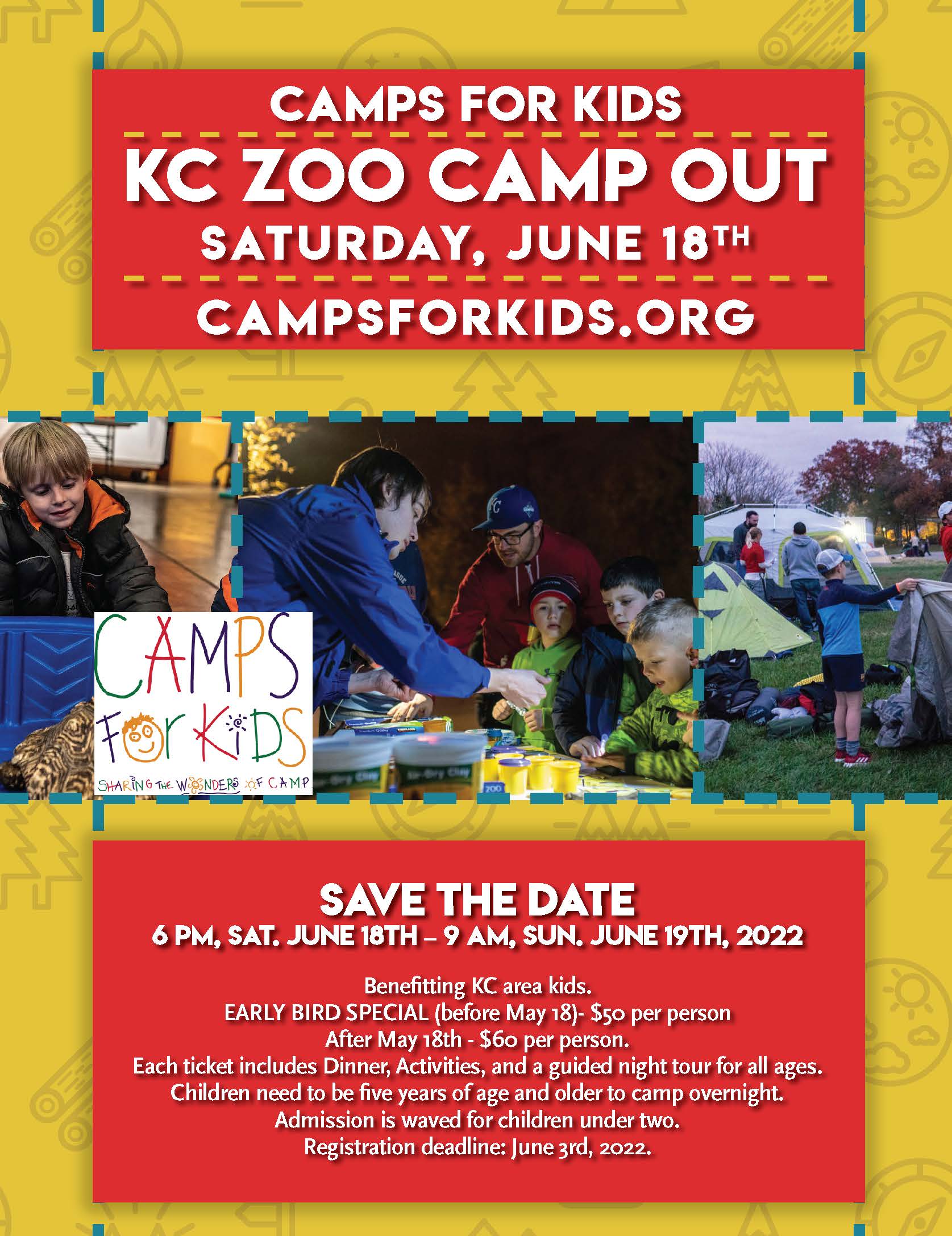 2022 Camp Out at the Zoo Camps For Kids
